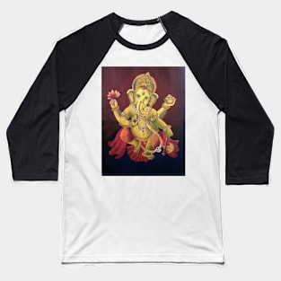 Dancing Ganesha Baseball T-Shirt